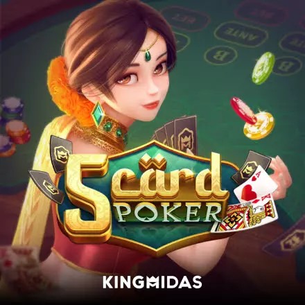 5 Card Poker casino game by King Midas – featured logo at Oscarspin