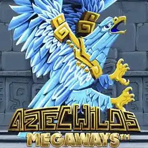 Aztec Wilds Megaways logo by Iron Dog Studio Oscarspin