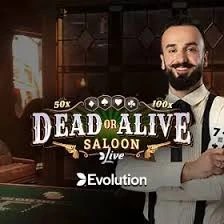 Dead or Alive: Saloon – slot by Evolution, featured at oscarspinitalia.it