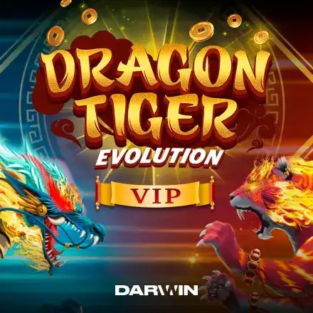 Dragon Tiger Evolution VIP online game logo by Darwin Gaming on oscarspinitalia.it