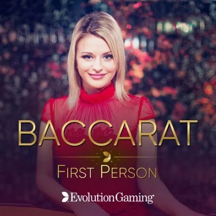 Enjoy First Person Baccarat by Evolution – logo hosted on oscarspinitalia.it