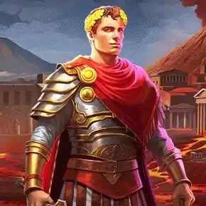 Pompeii Megareels Megaways logo by Pragmatic Play at Oscarspin