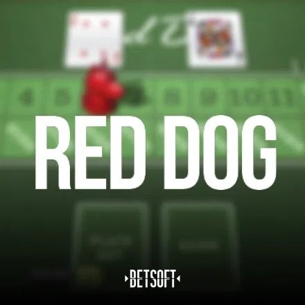 Red Dog logo – Table Games by Betsoft Gaming at Oscarspin