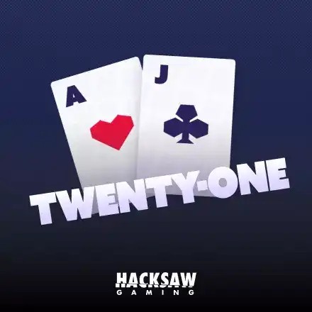 Table Games logo of Twenty-One from Hacksaw Gaming at Oscarspin