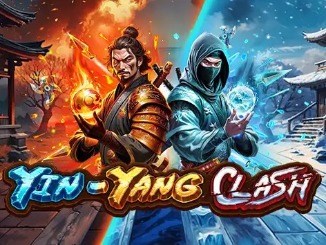 Yin-Yang Clash slot logo by Jili Games at Oscarspin